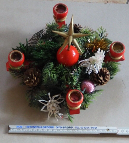 Ddr altes weihnachtsgesteck - ddr,