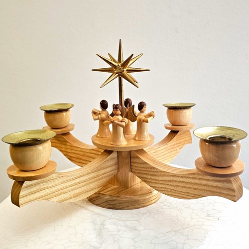Adventsleuchter aus holz mit - adventsleuchter, 4