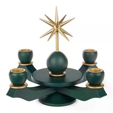 Adventsleuchter Grün, mit