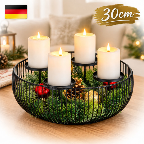 Kerzenständer adventskranz - kerzenständer,
