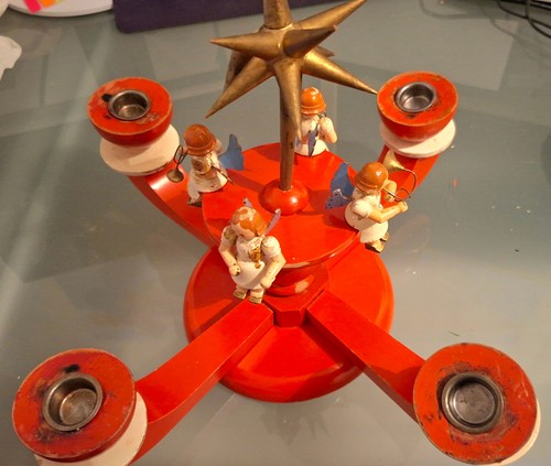 Historischer adventsleuchter - historischer,