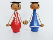 Kerzenkinder blau rot