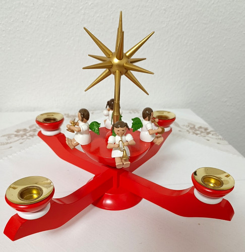 Adventsleuchter aus holz - adventsleuchter,