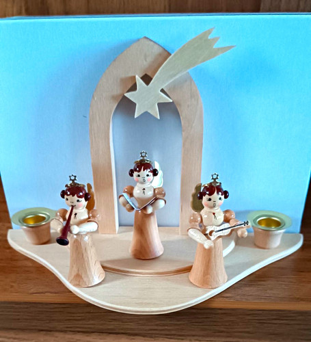 Adventsleuchter holz mit - holz,
